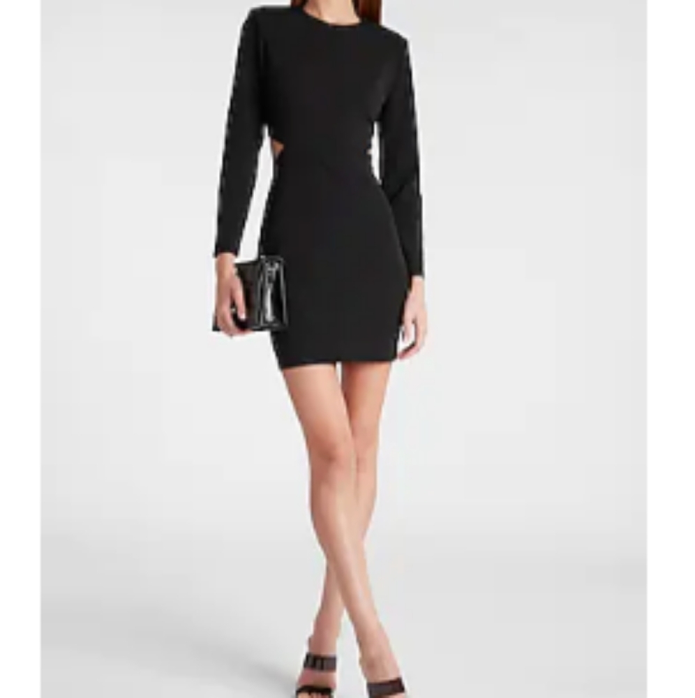 SOLD! EXPRESS Cutout Mini Dress Size XL (NWT)
